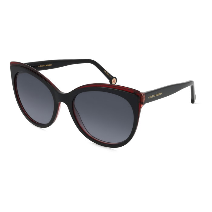 Carolina Herrera HER-0175S-3H29O lunettes de soleil noir et gris Carolina Herrera HER-0175S-3H29O lunettes de soleil noir et gris