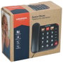 Grundig Senior Téléphone avec Mains Libres et Contacts d'Urgence, 19 x 17,5 x 8 cm