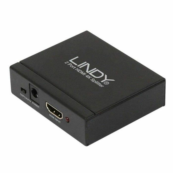 Lindy Splitter 2 Ports HDMI 10.2G Noir