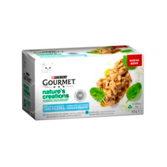PURINA VET GOURMET NATURE FISH 12X85G PURINA VET GOURMET NATURE FISH 12X85G