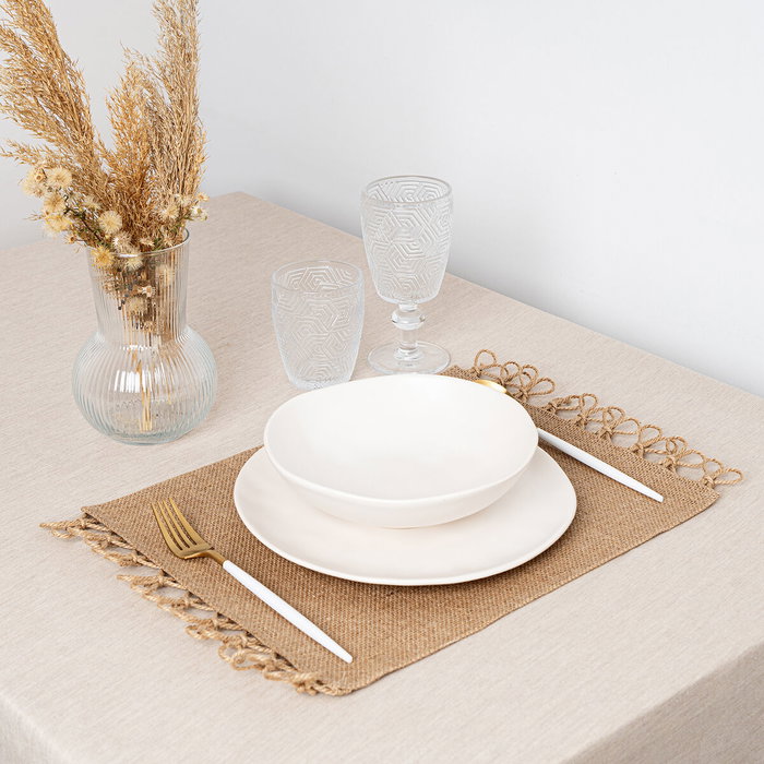 Vinthera Set de table Okapi Bicolore Textile 30 x 45 cm (12 Unités)