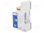 DOBRY CZAS Indicateur de tension LED rouge 230V AC pour rail DIN MSM17-S1A-A230R