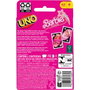 Mattel UNO Hpy59 - Jeu de Cartes Barbie The Movie - Version Multilingue (Anglais, Français, Allemand, Italien, Portugais, Espagnol) - À Partir de 7 Ans