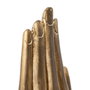 BigBuy Home Figurine Décorative Noir Doré Bois