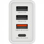 Verbatim CHR-30EU2 Chargeur mural 30W 4 ports (1 USB-C PD et 3 USB-A)