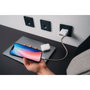 Verbatim Chargeur Mural 30W 4 Ports avec USB-C PD 20W et USB-A QC 3.0, Noir
