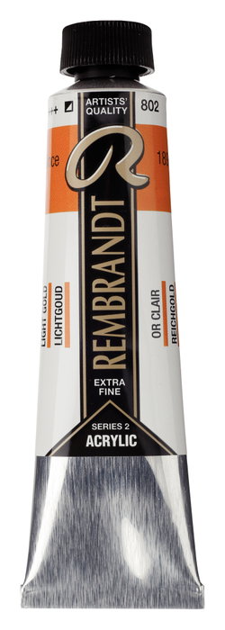 Rembrandt Peinture Acrylique Or clair 802 (40 ml) Rembrandt Peinture Acrylique Or clair 802 (40 ml)