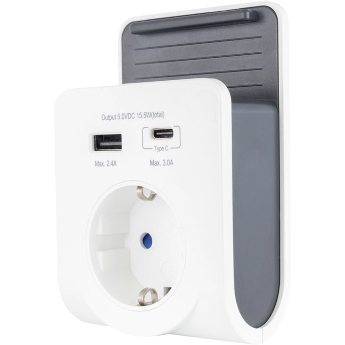 Rev Chargeur USB avec prise 240V et ports USB A et C 0020770112