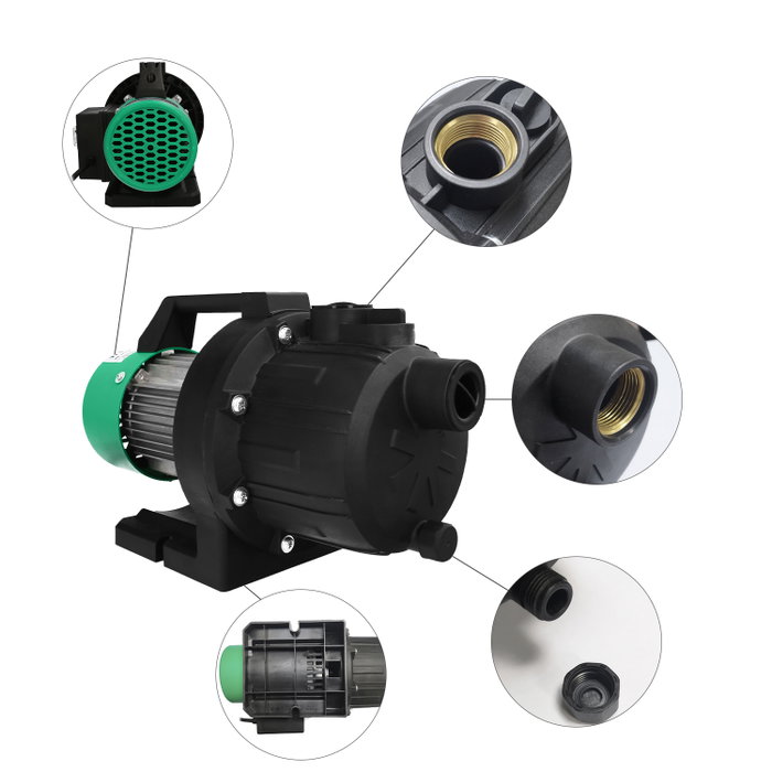 SATURNIA Pompe à eau de surface 800W 60 Lt/min