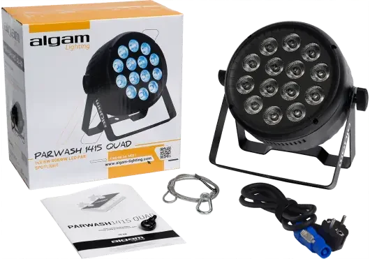 Algamlight PARWASH 1415 QUAD 14x15W LED RGBWW 35° Projecteur Wash DMX