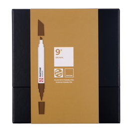 Talens | Pantone Set de marqueurs 9x Marron
