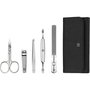 Zwilling Kit de manucure et pédicure 5 pièces avec coupe-ongles, cuir black/silver