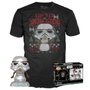 Funko Star Wars - Funko Pop & Tee Stormtrooper Noël - Pack de Figurine et T-Shirt Unisex - Taille S - Contenu Multilingue