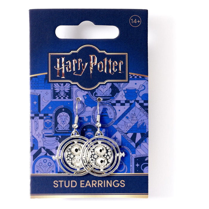 THE CARAT SHOP Boucles d'oreilles Harry Potter Retourneur de Temps Argenté