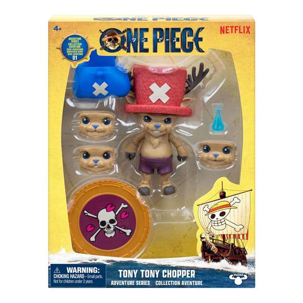 Moose Toys Figurine articulée One Piece Chopper - 15 cm