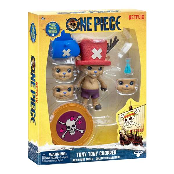 Moose Toys Figurine articulée One Piece Chopper - 15 cm