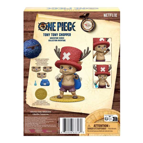 Moose Toys Figurine articulée One Piece Chopper - 15 cm