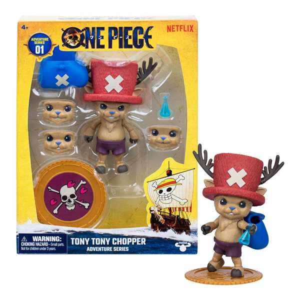 Moose Toys Figurine articulée One Piece Chopper - 15 cm