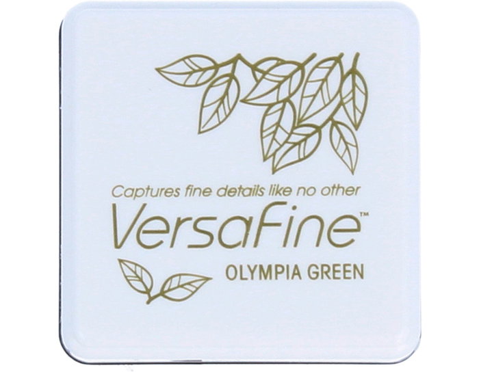 Tsukineko Versafine Tampon encreur Vert Olimpia 33x33mm Tsukineko Versafine Tampon encreur Vert Olimpia 33x33mm
