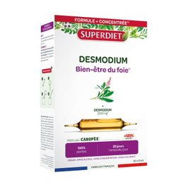 Superdiet Desmodium 20 ampoules de 10 ml