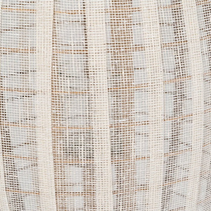 Lanterne Beige Naturel Bambou Verre 40 x 40 x 83 cm Lanterne Beige Naturel Bambou Verre 40 x 40 x 83 cm
