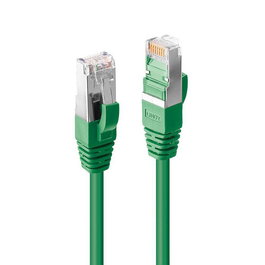 Lindy Câble réseau RJ45 Cat.6A S/FTP LSZH 1 mètre, blindé, contacts dorés, 10 Gbit/s, 500 MHz, design anti-accrochage