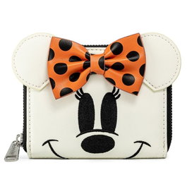 LOUNGEFLY Portefeuille Fantasma Minnie Disney - Billetera - 12x10 cm