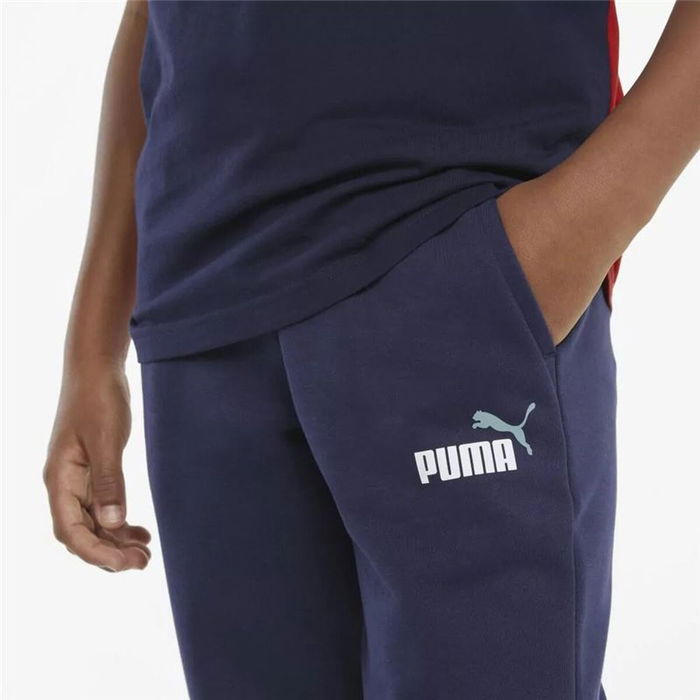 Pantalon de sport long Puma Blue marine