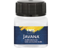 Kreul Peinture pour textile Javana Tex blanc 20ml