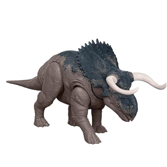 MATTEL Figurine Articulée Jurassic World Nasutoceratops 30 cm avec Rugido et Attaque - Jouet Dinosaure Action +4 ans MATTEL Figurine Articulée Jurassic World Nasutoceratops 30 cm avec Rugido et Attaque - Jouet Dinosaure Action +4 ans