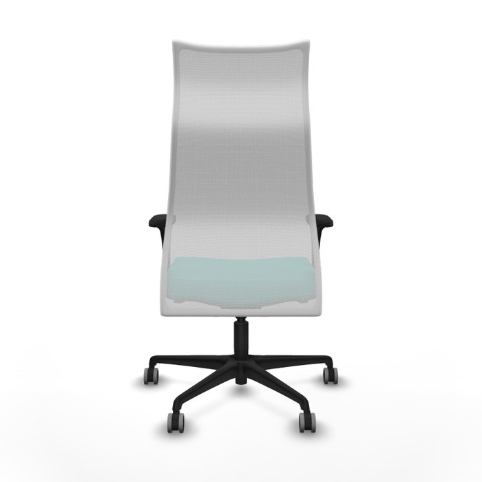 Piqueras Y Crespo Fauteuil Albacete, Turquoise et Blanc