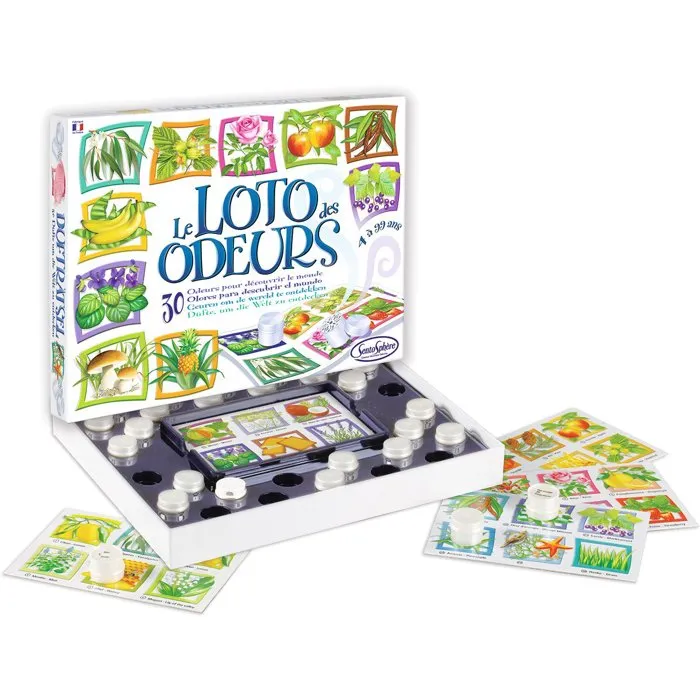 Sentosphere - Le loto des sons - Découverte des sons et rapidité - Version multilingue - Jeu de société éducatif pour enfants dès 4 ans