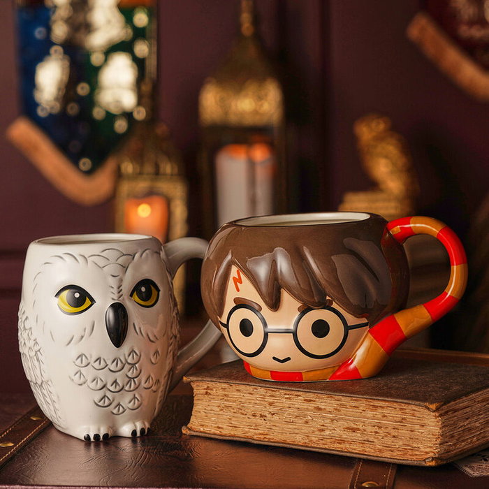 WIDDOP & CO Taza 3D Harry - Harry Potter en céramique WIDDOP & CO Taza 3D Harry - Harry Potter en céramique