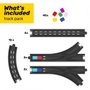 Intelino Extension de Voies pour Train Robot - Jeu de 20 rails et 40 tuiles d'action