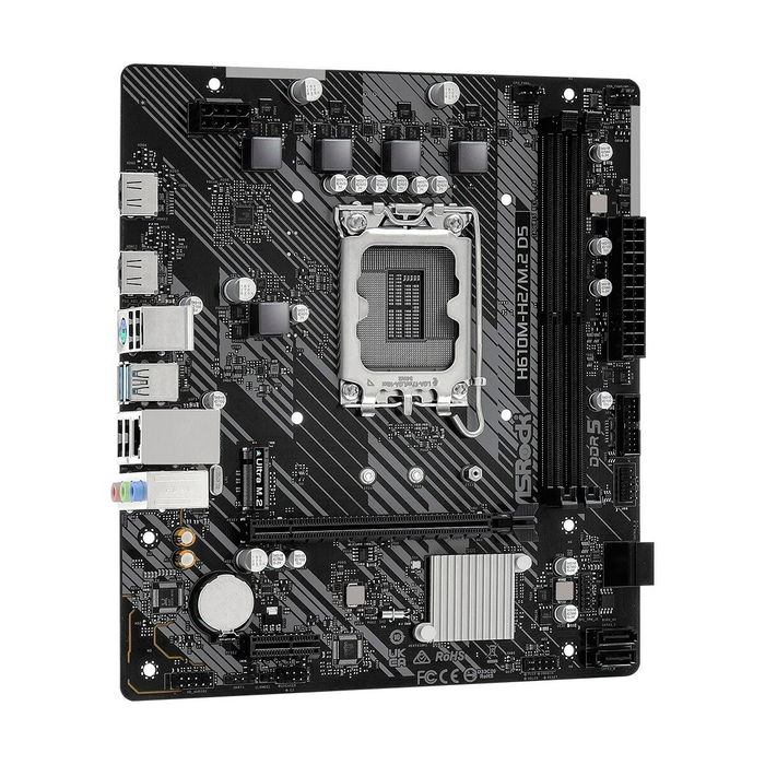 Carte Mère ASRock 90-MXBML0-A0UAYZ LGA 1700 INTEL H610 Carte Mère ASRock 90-MXBML0-A0UAYZ LGA 1700 INTEL H610