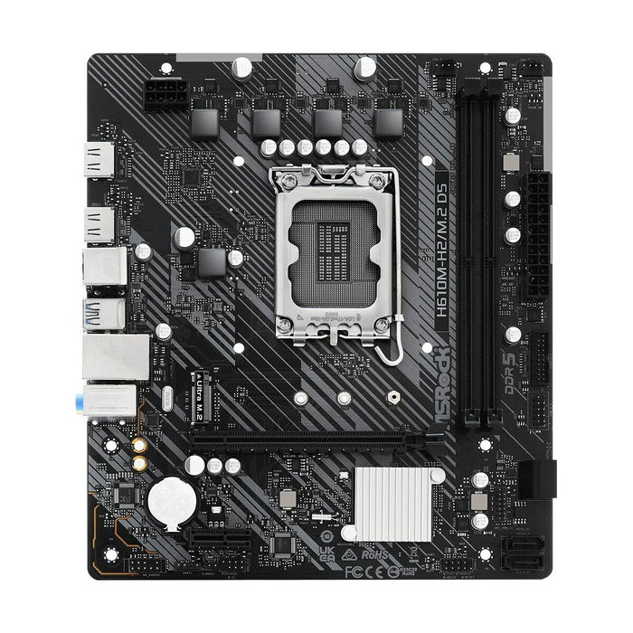 Carte Mère ASRock 90-MXBML0-A0UAYZ LGA 1700 INTEL H610 Carte Mère ASRock 90-MXBML0-A0UAYZ LGA 1700 INTEL H610