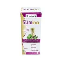 Drasanvi Slimina 500 ml - Complément alimentaire dépuratif à base d'extraits végétaux, L-carnitine et vitamines B