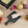 Cook Concept Jeu de 4 spatules raclette en bois de pin