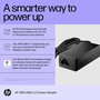 HP Adaptateur d'alimentation 45 W USB-C LC - Bloc chargeur compact pour HP Chromebook via port USB-C