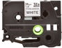 Brother Ruban de couleur TZE-S261 Noir, blanc
