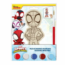 Cerdá Ensemble pour activités manuelles Spidey en bois
