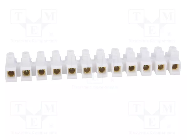 PAWBOL Barrette de jonction d'alimentation 41A 400V 6mm2