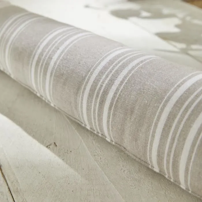 Today - Bas de porte - Charme - Housse 100% coton - Isolation fibres - 90 x 12 cm - Anti-courants d'air