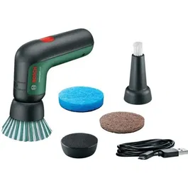 Bosch UniversalBrush - Brosse électrique multifonction sans fil USB 3,6V pour nettoyage de surfaces (carrelage, cuisinière, casseroles)