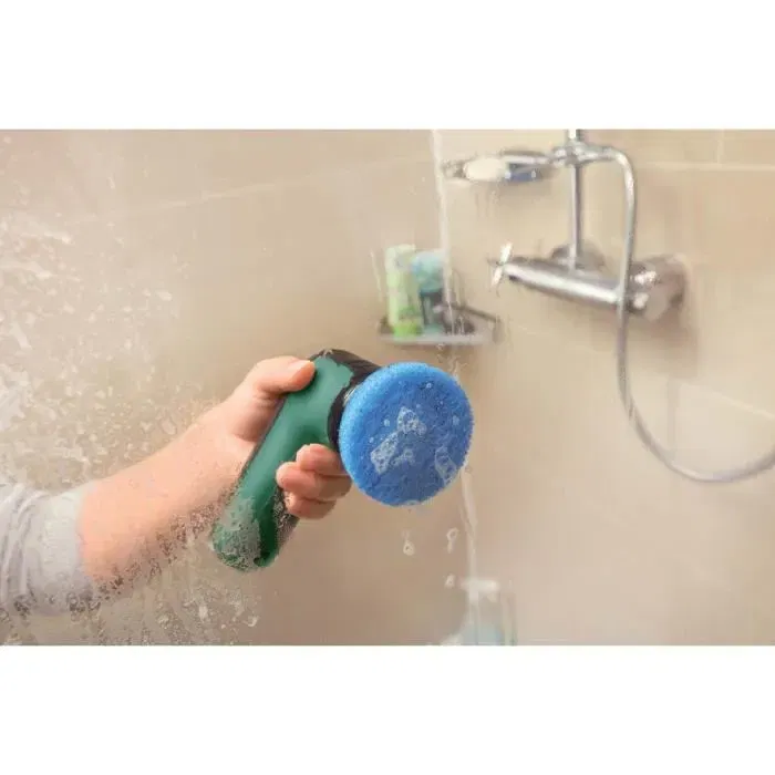 Bosch UniversalBrush - Brosse électrique multifonction sans fil USB 3,6V pour nettoyage de surfaces (carrelage, cuisinière, casseroles)