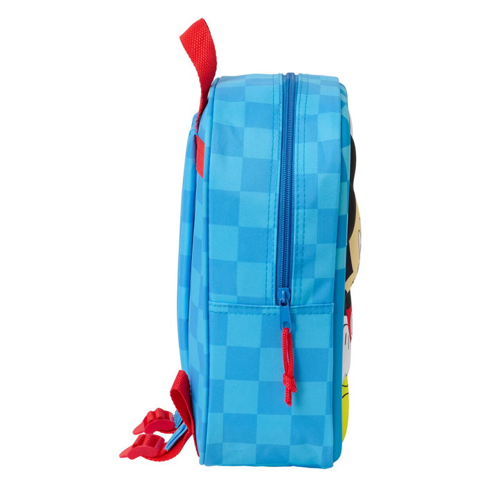 Sac à dos enfant Mickey Mouse Clubhouse Bleu 22 x 27 x 10 cm 3D Sac à dos enfant Mickey Mouse Clubhouse Bleu 22 x 27 x 10 cm 3D