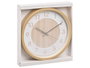 GIFTDECOR Horloge murale effet bois 30cm Madera-Blanco