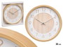 GIFTDECOR Horloge murale effet bois 30cm Madera-Blanco