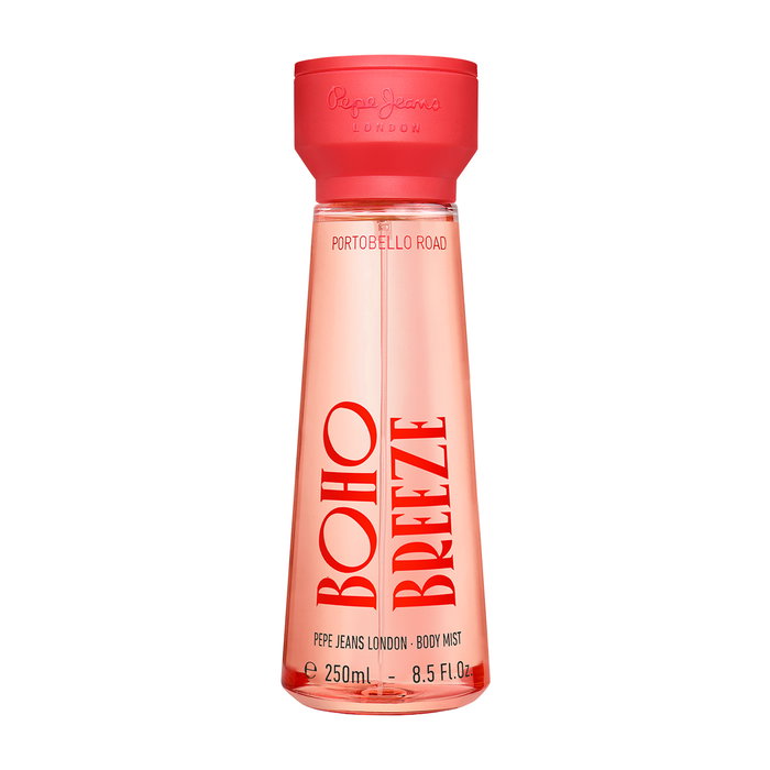 Pepe Jeans Portobello Road Boho Breeze Spray Corporel Hydratant et Rafraîchissant 250 ml Pepe Jeans Portobello Road Boho Breeze Spray Corporel Hydratant et Rafraîchissant 250 ml
