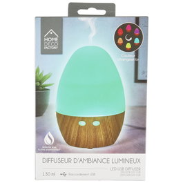 Home Deco Factory Diffuseur LED USB 130 ml